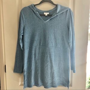 J. Jill Petite Small Comfy Hoodie Tunic